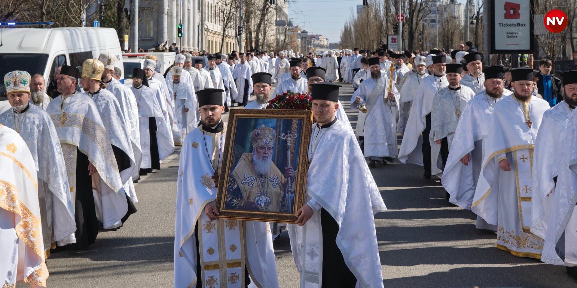 У&nbsp;Києві попрощалися з&nbsp;патріархом Філаретом, 22 березня (Фото: NV / Сергій Окунєв)