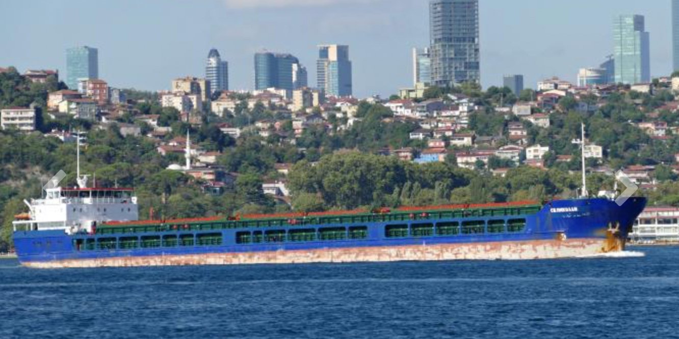 Саме судно Sv&nbsp;Nikolay, за&nbsp;даними журналістських розслідувань, використовували для перевезення українського зерна з&nbsp;Севастополя (Фото: vesselfinder.com/ship-photos)