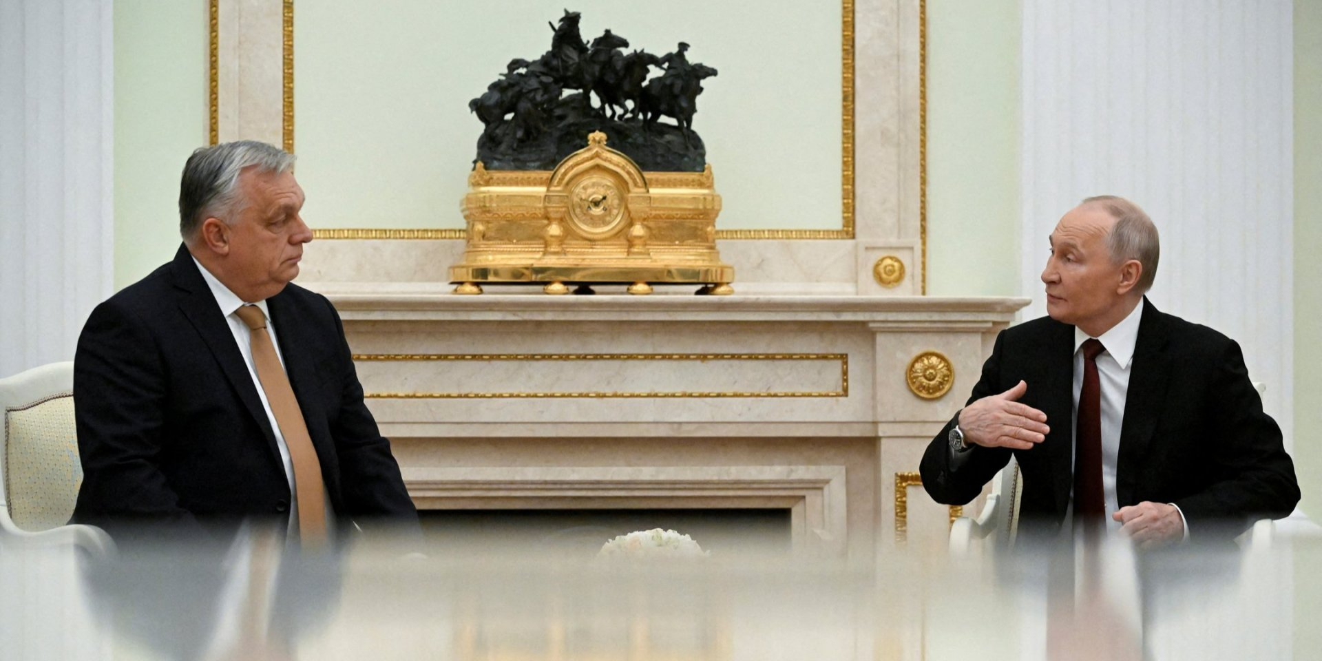Hungarian Prime Minister Viktor Orbán and Russian dictator Vladimir Putin (Photo: REUTERS/Alexander Nemenov)