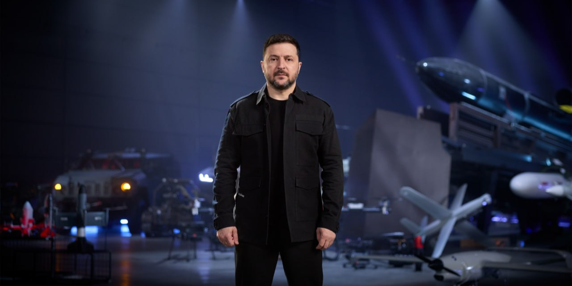Zelenskyy unveils Ukrainian-made missiles as Kyiv boosts domestic arms push (Photo: President's Office)