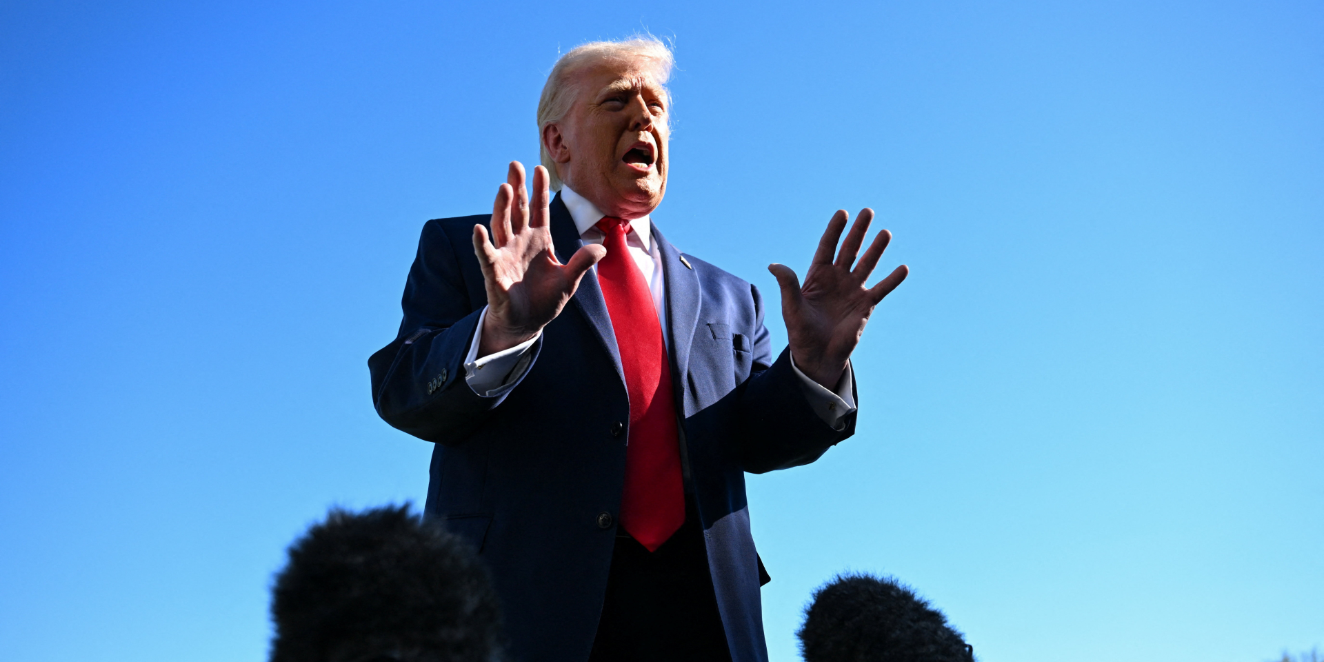 За&nbsp;словами Трампа, переговори між США та Іраном щодо завершення війни можуть відбутися найближчими днями (Фото: REUTERS/Annabelle Gordon)