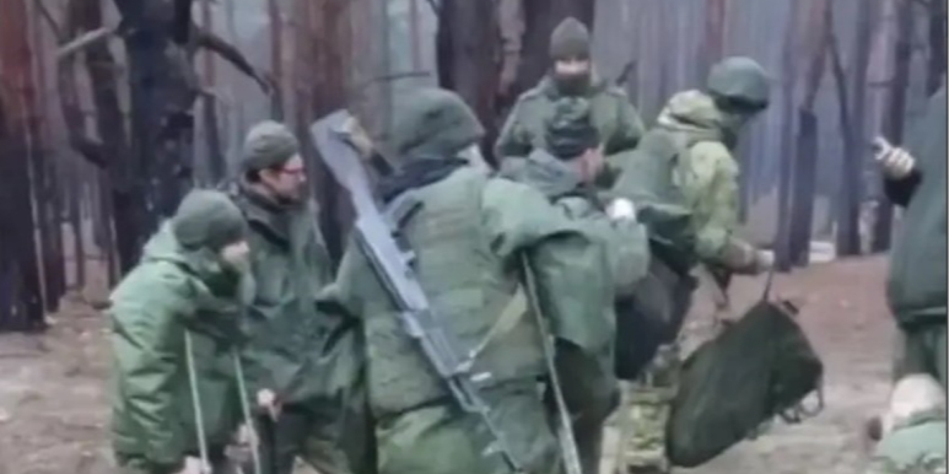 Воєнні злочини 5-ї бригади&nbsp;ЗС РФ (в/ч 41698) підрозділу задокументовані ще&nbsp;з&nbsp;2014 року&nbsp;— на&nbsp;Донеччині ООН зафіксувала жорстокі знущання і допити українських полонених (Фото: Скриншот із відео /gur.gov.ua)