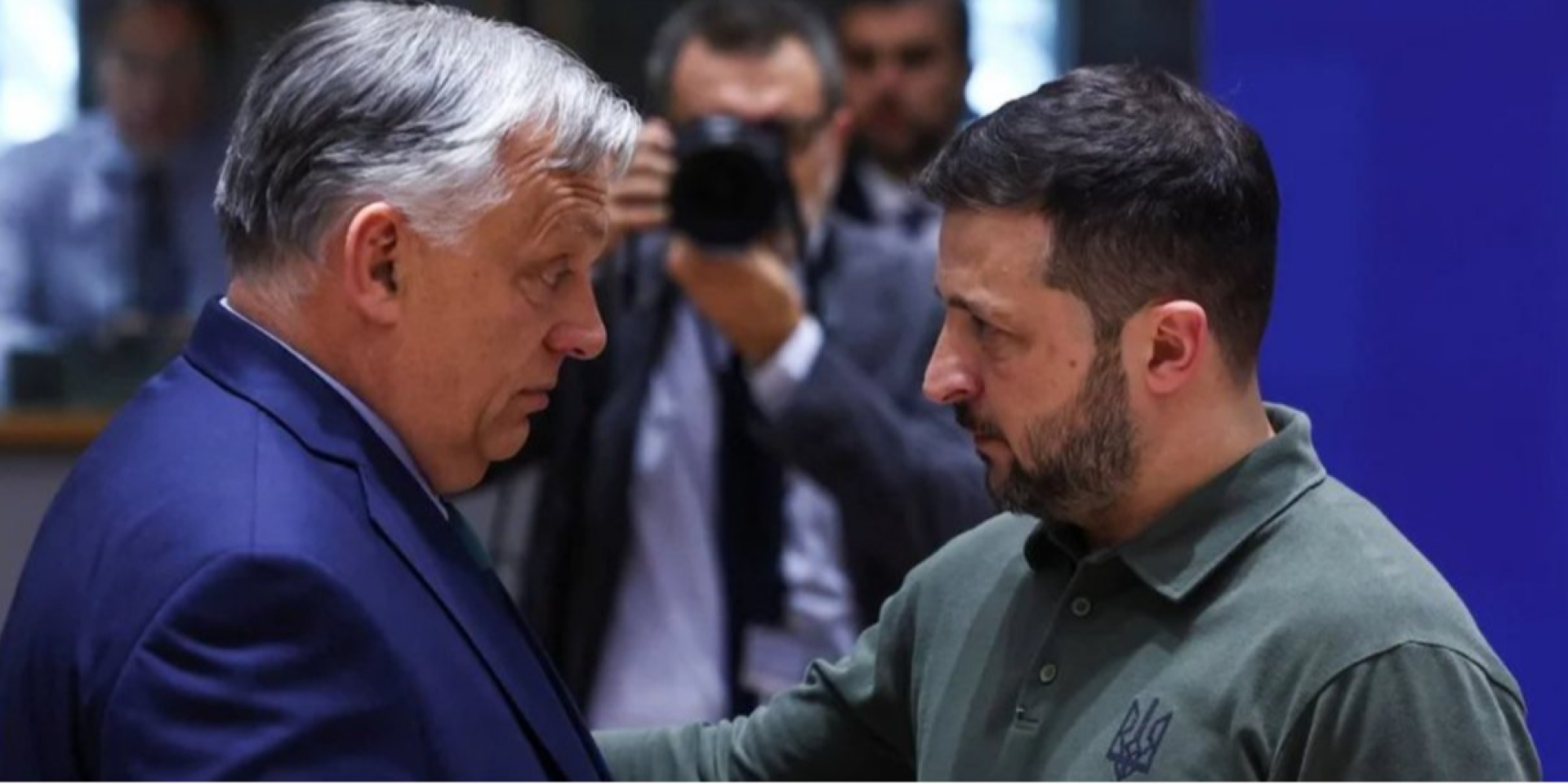 You cannot keep winning on hatred, Ukrainian President Volodymyr Zelenskyy stressed as he commented on Orbán’s defeat. (Photo: REUTERS/Yves Herman)
