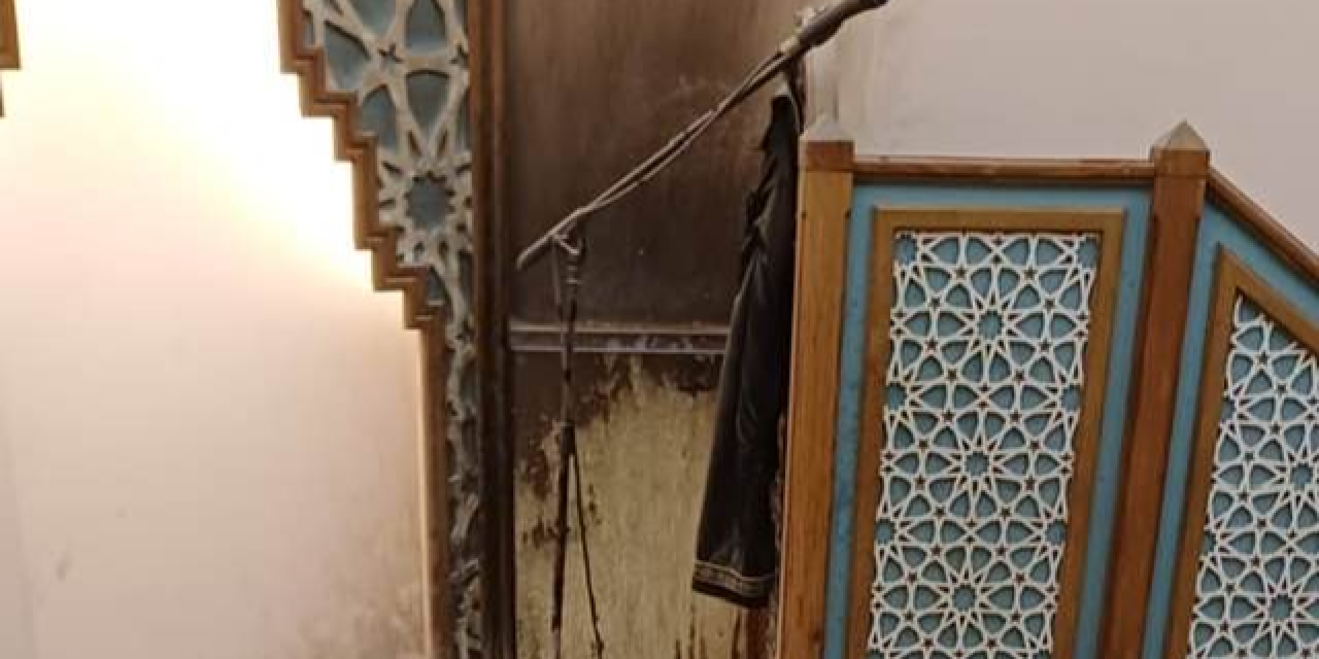 An attempt was made to set fire to a mosque in Lviv on April 28 (Photo: Ayder Rustemov / Facebook)