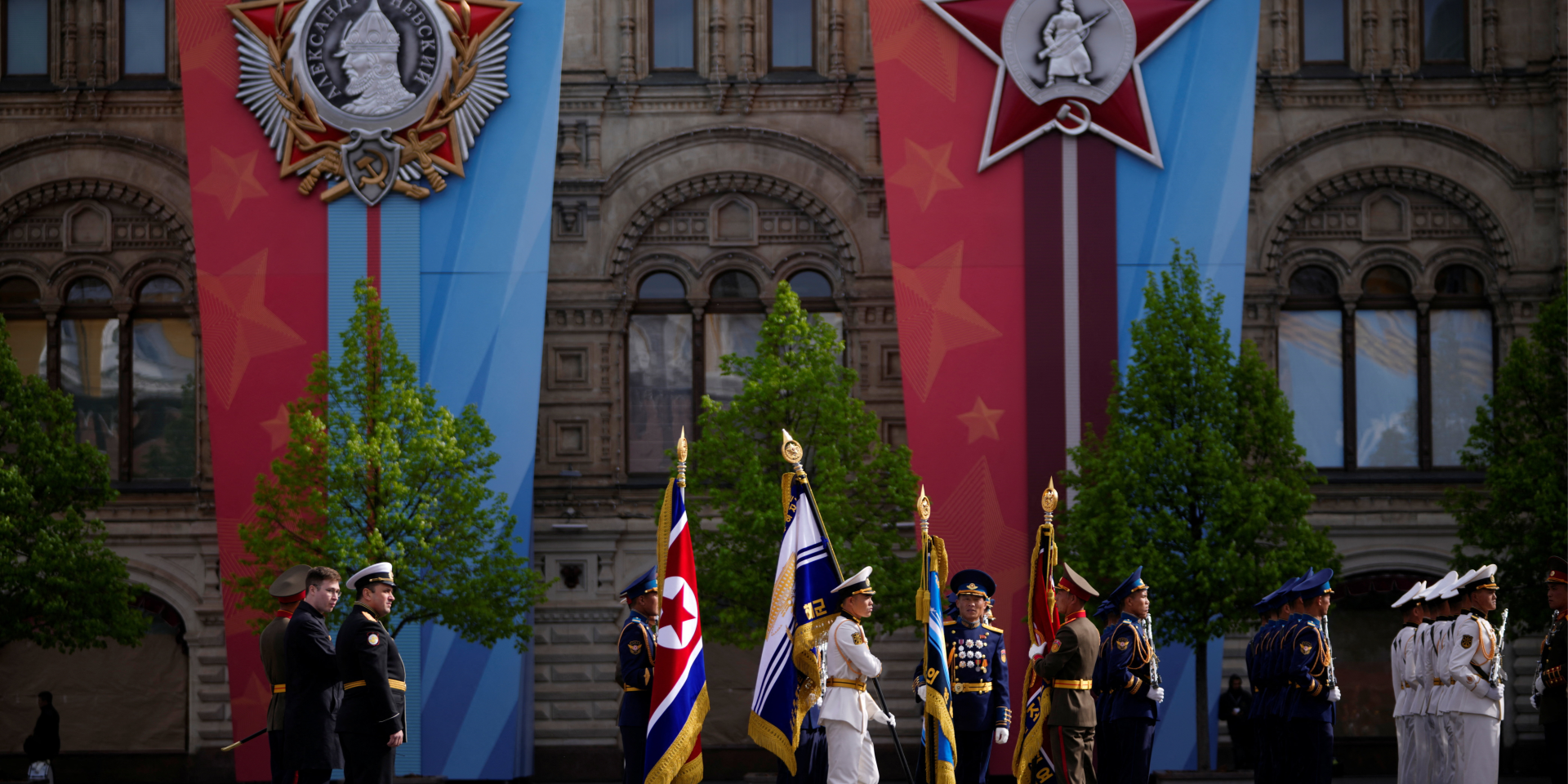 The 45-minute parade in Moscow on May 9, 2026, was the shortest on record. (Photo: Pavel Bednyakov/Pool via REUTERS)
