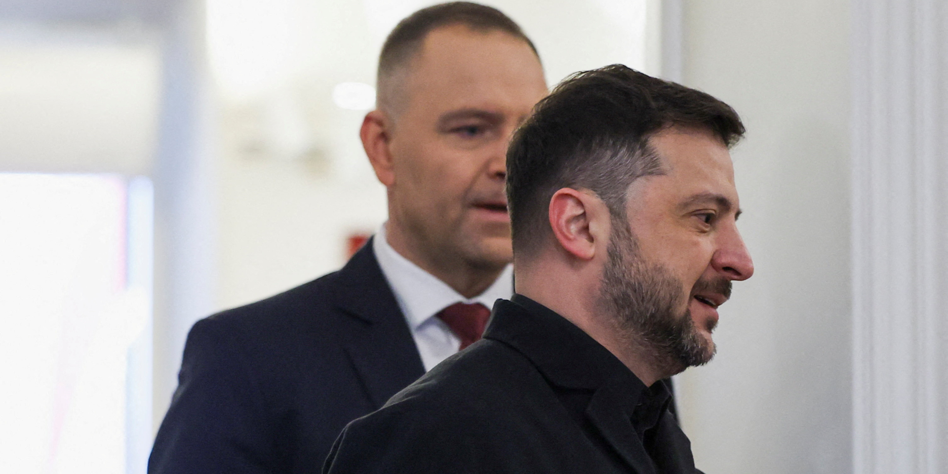 Президент Польши Кароль Навроцкий и&nbsp;президент Украины Владимир Зеленский (Фото: REUTERS/Kacper Pempel/File Photo)