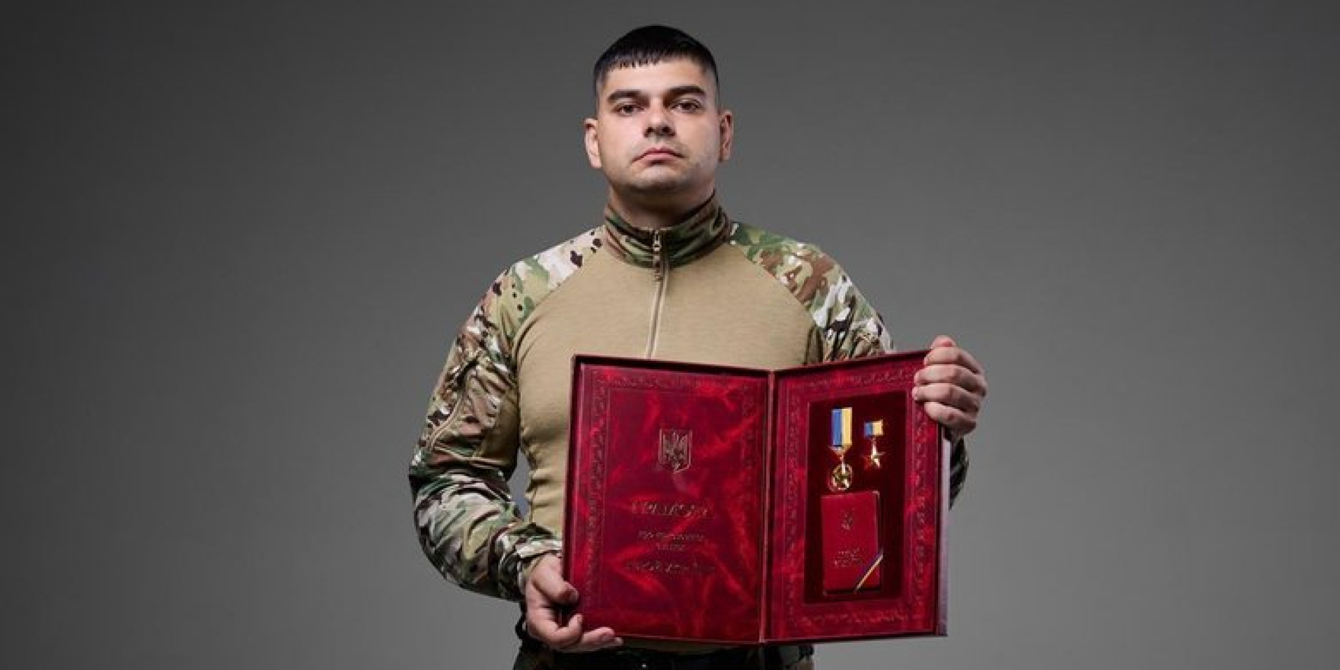 За&nbsp;успішне виконання бойових завдань заступник командира 2-го штурмового батальйону 425-го окремого штурмового полку Скеля Андрій Кіяненко («Марік») був удостоєний звання Героя України (Фото: 425-й окремий штурмовий полк Скеля)