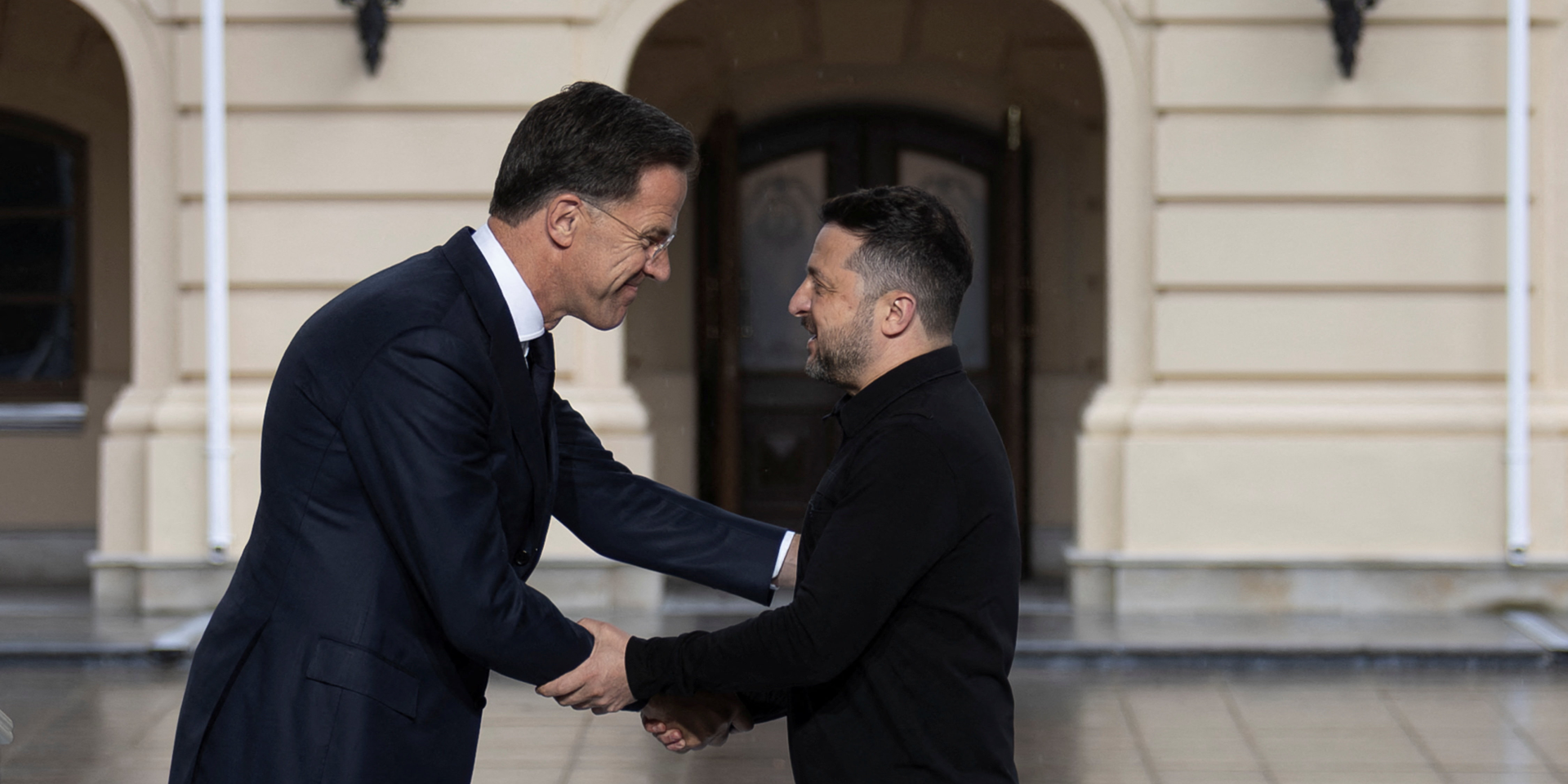 NATO Secretary General Mark Rutte and Ukrainian President Volodymyr Zelenskiy attend a news conference after talks, amid Russia's attack on Ukraine, in Kyiv, Ukraine, June 3, 2026. (Photo: REUTERS/Thomas Peter)