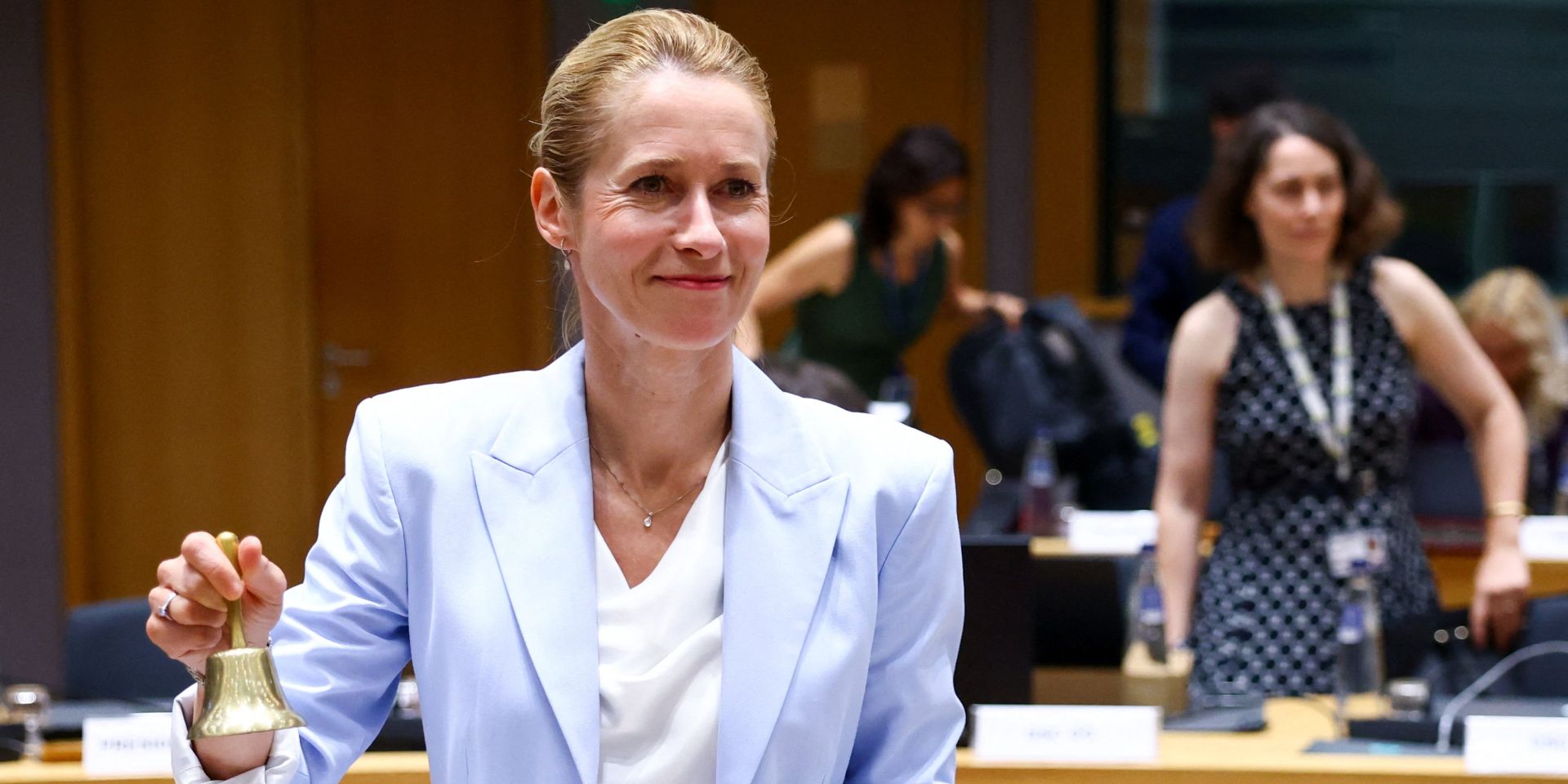 Kaja Kallas, the EU High Representative for Foreign Affairs and Security Policy, in Brussels, July 13, 2026 (Photo: REUTERS/Yves Herman)