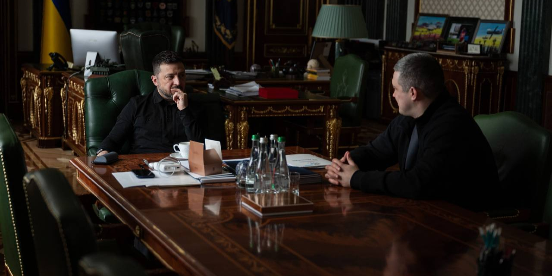 Zelenskyy and Fedorov at the meeting on July 12 (Photo: t.me/V_Zelenskiy_official)