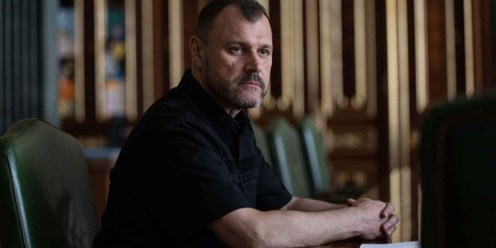 Колишній міністр внутрішніх справ України Ігор Клименко на&nbsp;зустрічі з&nbsp;президентом, 17 липня 2026 року (Фото: Володимир Зеленський / Telegram)