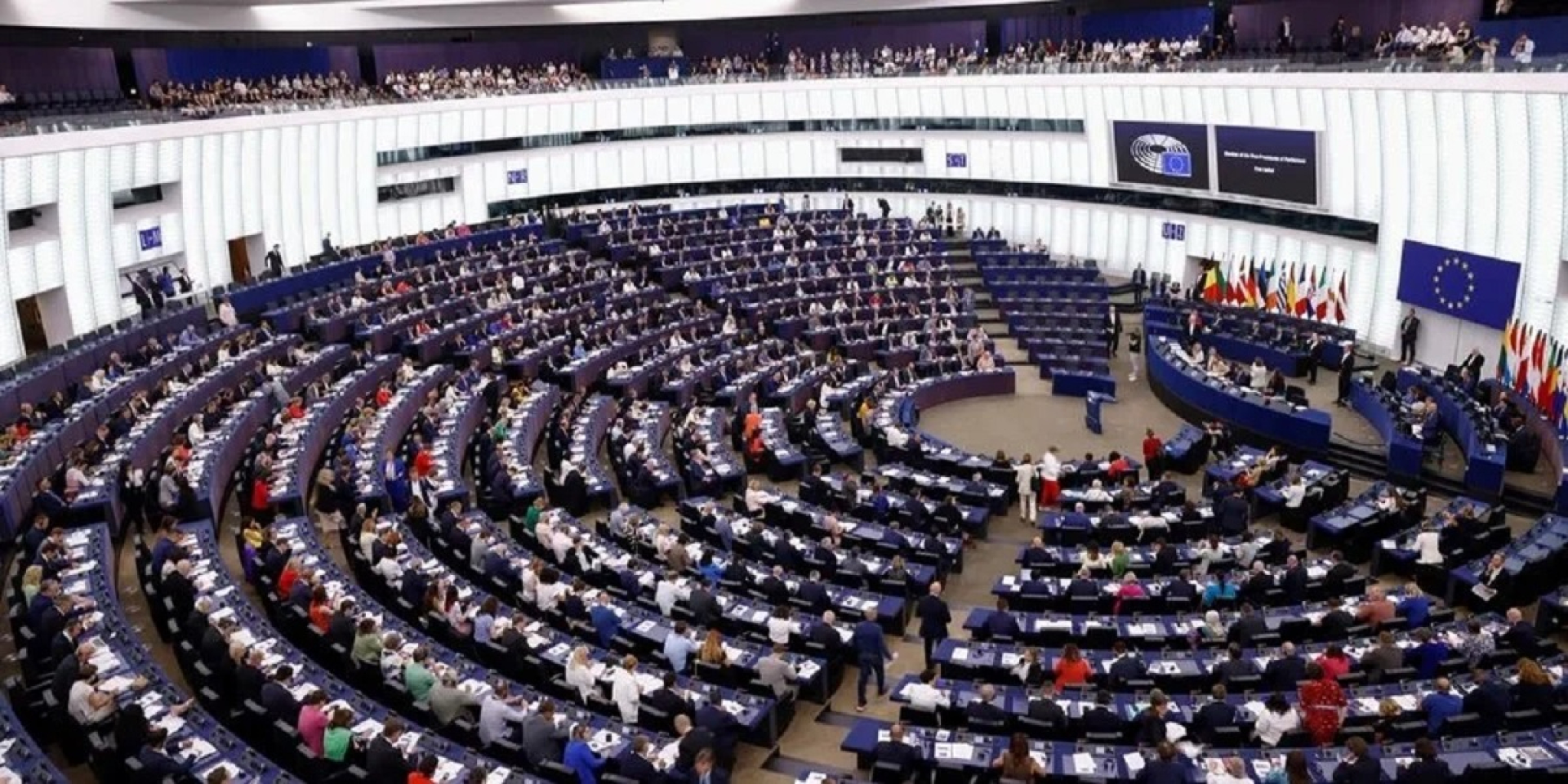 8 липня Європарламент ухвалив документ, в&nbsp;якому Київ критикують за&nbsp;присвоєння одному з підрозділів імені Героїв УПА (Фото: REUTERS/Johanna Geron)