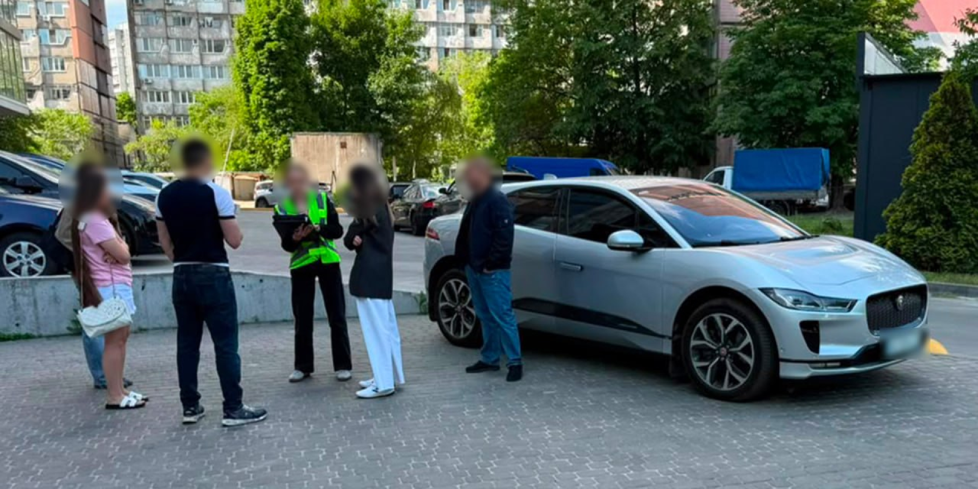 Затримання підозрюваних у&nbsp;Києві (Фото: Нацполіція)