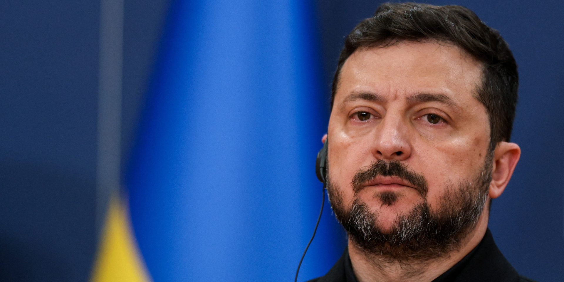 Володимир Зеленський повідомив, що&nbsp;обговорив законопроєкт з&nbsp;головою Ради Русланом Стефанчуком (Фото: REUTERS/Marko Djurica)