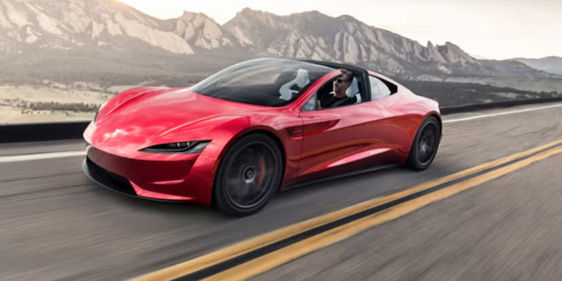 Tesla Roadster могут представить на&nbsp;полигоне SpaceX (Фото: Tesla)