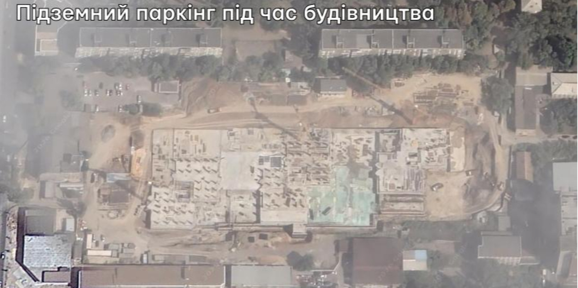 За&nbsp;даними аналітиків, ракети пробилися безпосередньо в підземний паркінг (Фото: Кібер Борошно/Telegram)