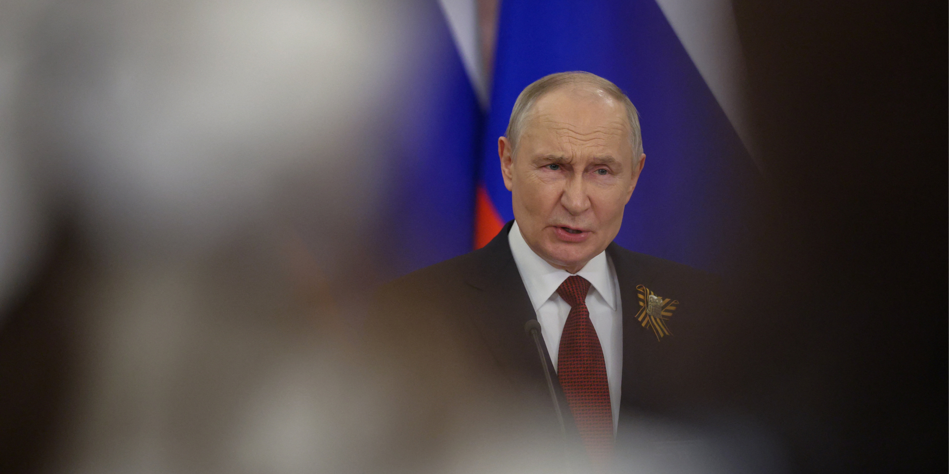 Російський диктатор Володимир Путін під час пресконференції в&nbsp;Москві, 9 травня 2026 року (Фото: REUTERS / Ramil Sitdikov / Pool)