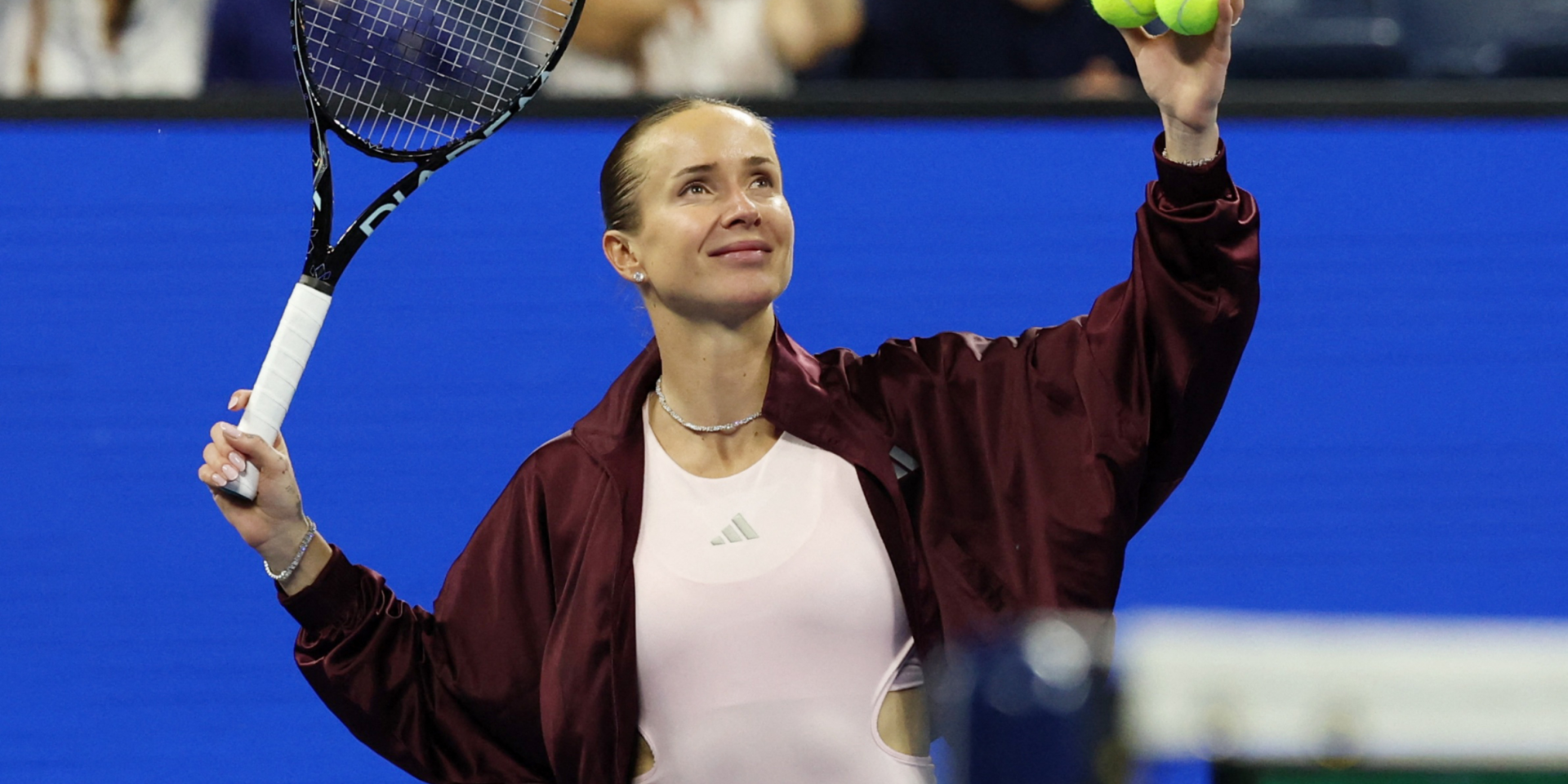 Svitolina secured a quick victory against Sierra (Photo: IMAGN IMAGES via REUTERS/Geoff Burke)