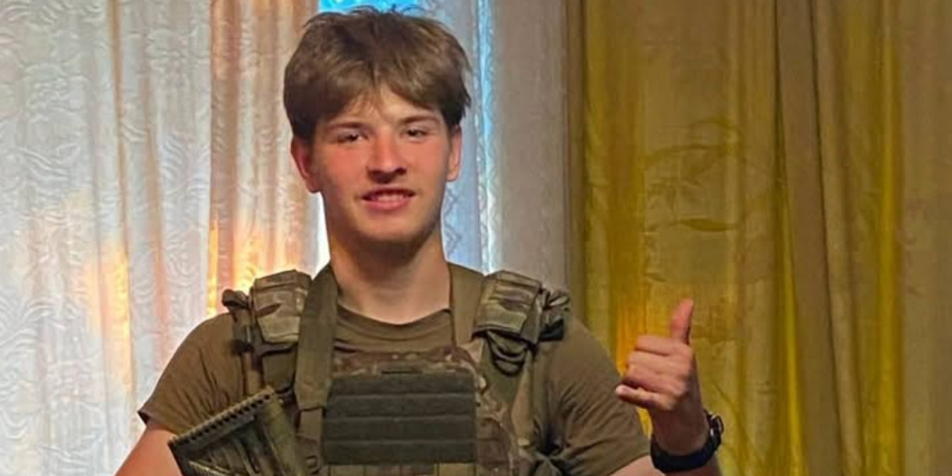 19-річний захисник Артьом Сіневич загинув під час першого повернення з&nbsp;позиції (Фото: Facebook Михайлівсько-Рубежівський старостинський округ)