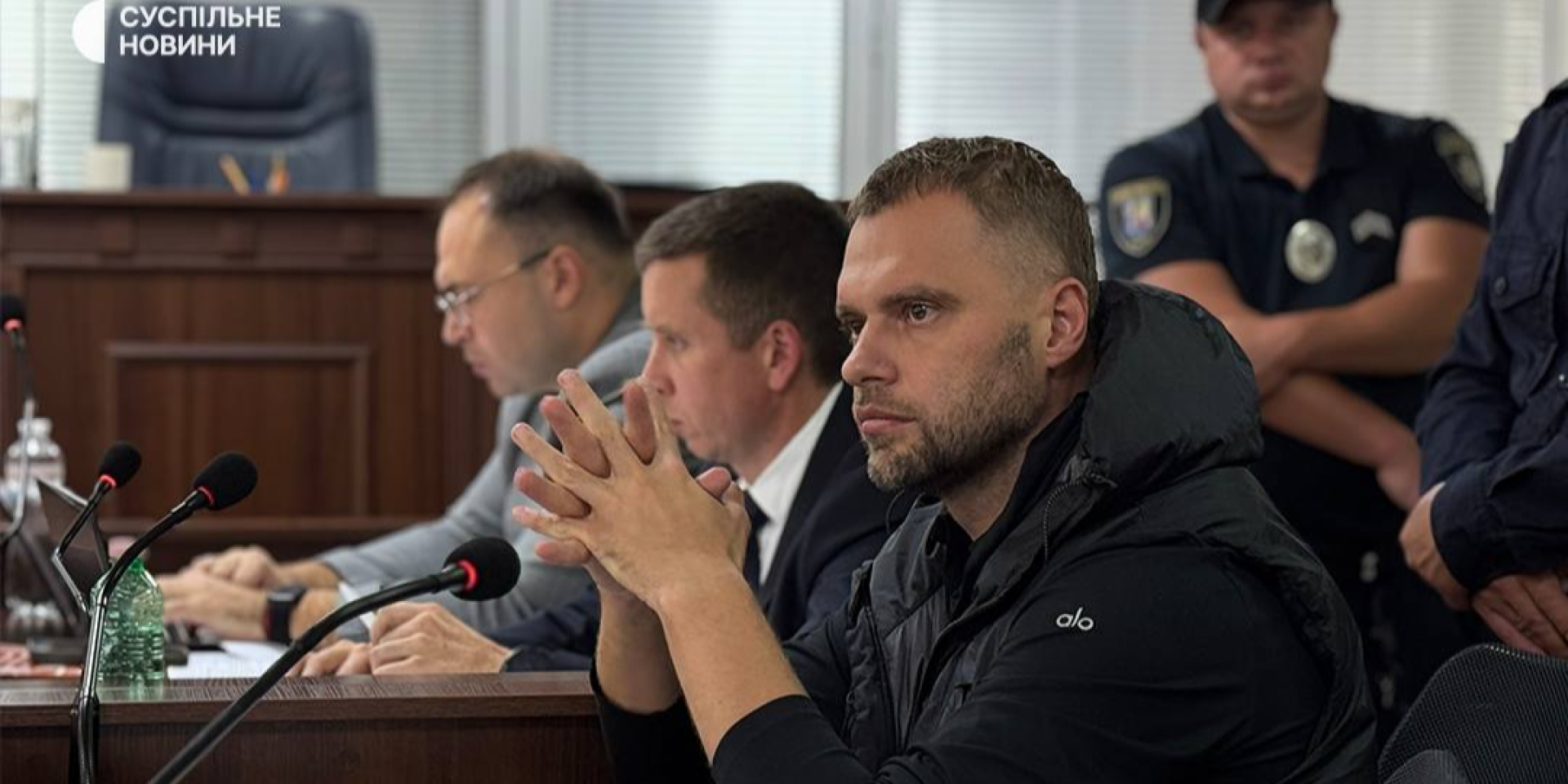 Serhii Kropyva is suspected of “shielding” illegal call centers and laundering assets worth more than 89 million hryvnias. (Photo: Suspilne via Telegram)