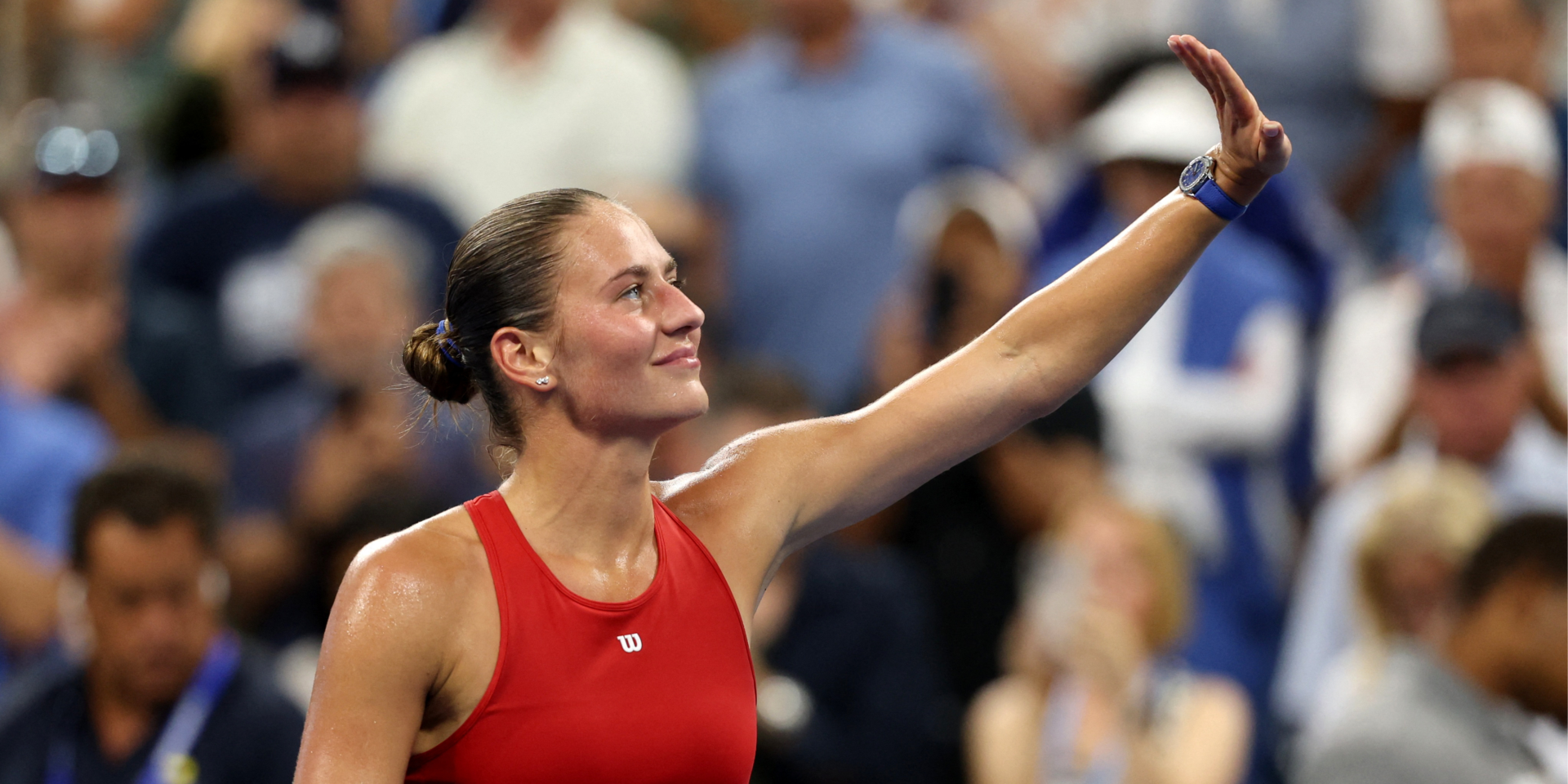 Kostyuk reaches WTA top 10 for the first time in her carrier (Photo: Reuters/Amber Searls)
