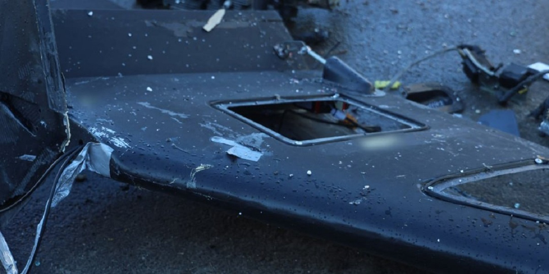 A Russian drone struck a high-rise in Kharkiv (file photo) (Photo: National Police)