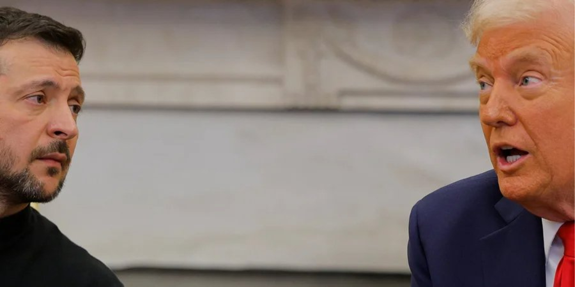 Володимир Зеленський і Дональд Трамп у Білому домі, 28 лютого 2025 року (Фото: REUTERS/Brian Snyder)