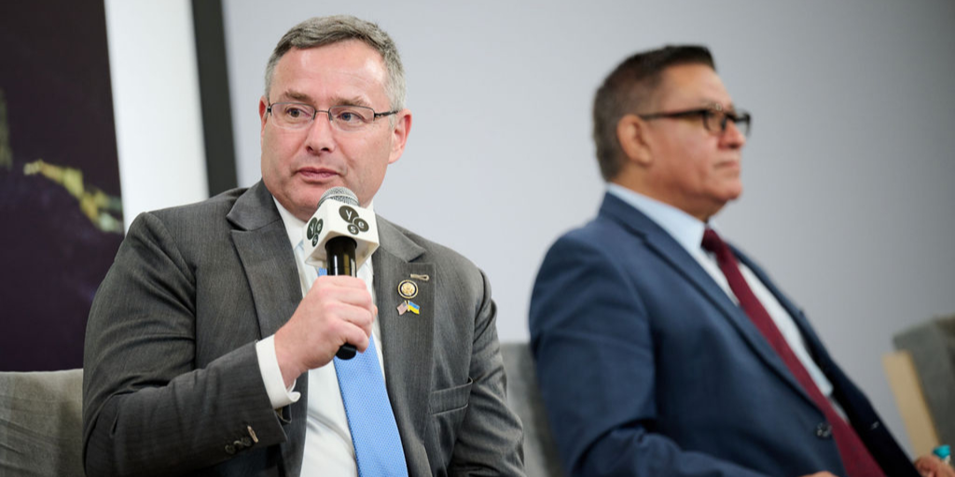 Євген Віндман виступає на&nbsp;форумі YES у&nbsp;Києві, 12 вересня 2026 року (Фото: Фонд Віктора Пінчука)