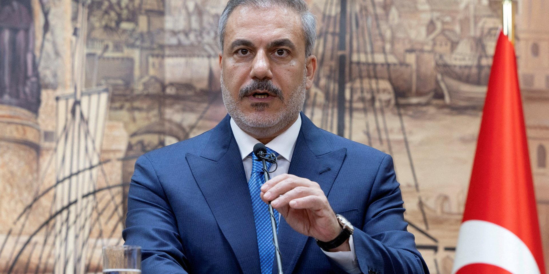 Turkish Foreign Minister Hakan Fidan (Photo: REUTERS/Murad Seze)