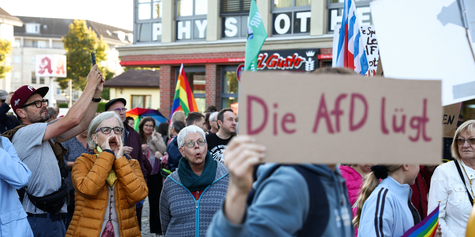 Germany’s far-right AfD has seen a record surge in polls (Photo: REUTERS/Liesa Johannssen)