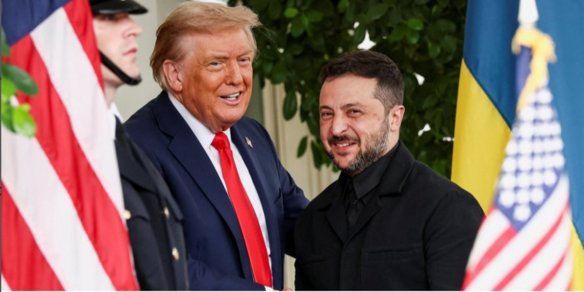 За&nbsp;словами речника МЗС Георгія Тихого, обидві команди&nbsp;— і США, і України&nbsp;— працюють на&nbsp;наповненням можливої зустрічі президентів Володимира Зеленського та&nbsp;Дональда Трампа (Фото: REUTERS/Kevin Lamarque)