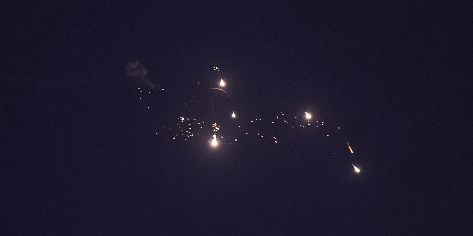 Downed jet-powered drone explodes over Kyiv, Sept. 2, 2026 (Photo: REUTERS/Gleb Garanich)