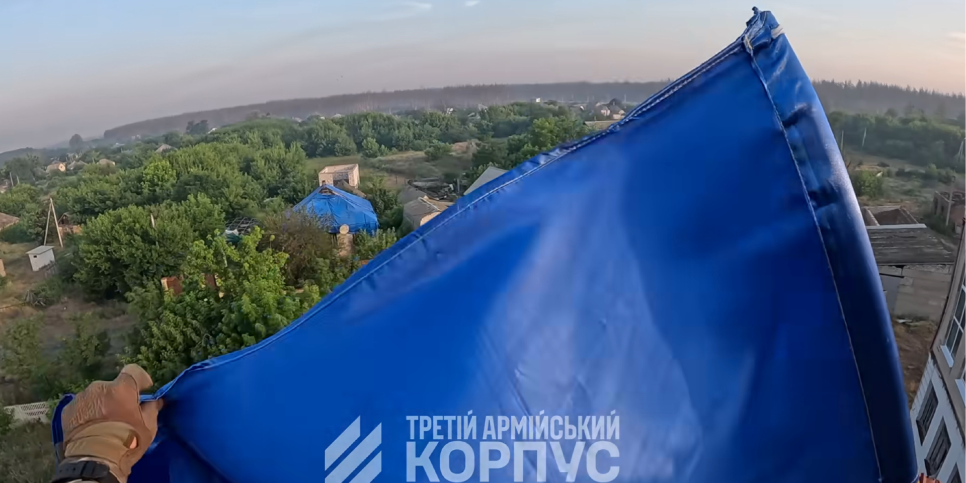 Кадры операции Вивальди в&nbsp;районе села Коровий Яр (Фото: Третий армейский корпус)