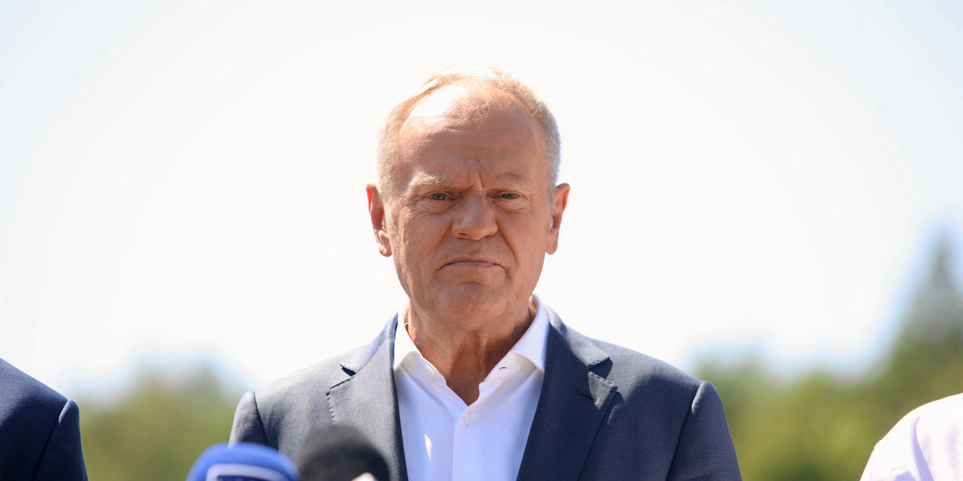 Polish Prime Minister Donald Tusk reported a powerful explosion near the border with Poland (Photo: Jakub Orzechowski/Agencja Wyborcza.pl)