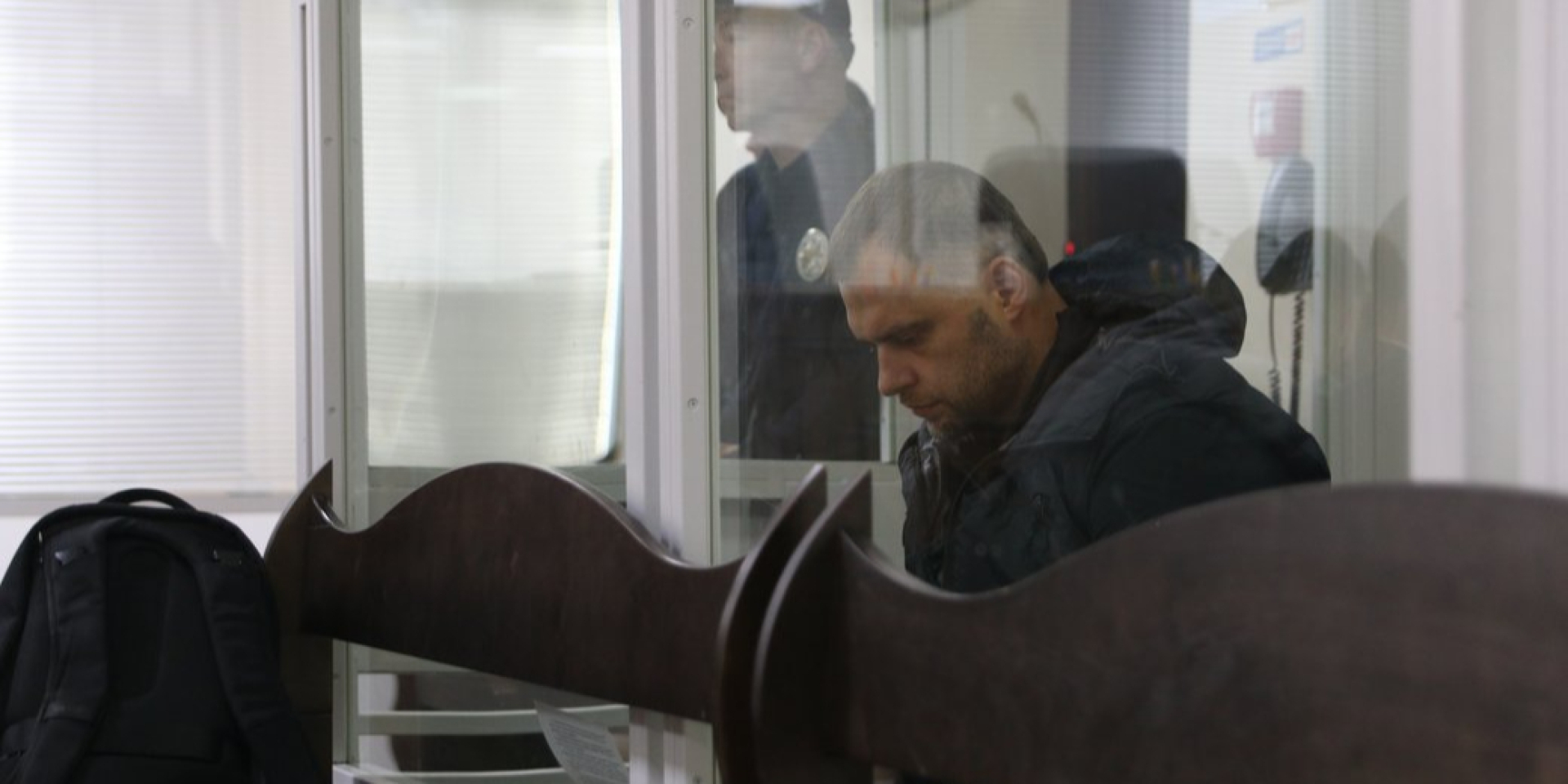 Сергій Кропива на&nbsp;засіданні суду, який обирає йому запобіжний захід, 6 вересня 2026 року (Фото: Суспільне Новини/Олексій Арунян)