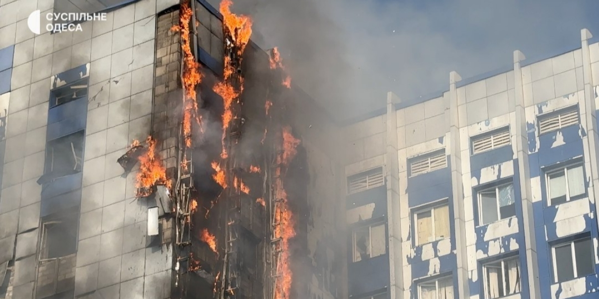 Последствия удара&nbsp;РФ по&nbsp;Одессе, 18&nbsp;сентября (Фото: Суспільне Одесса)
