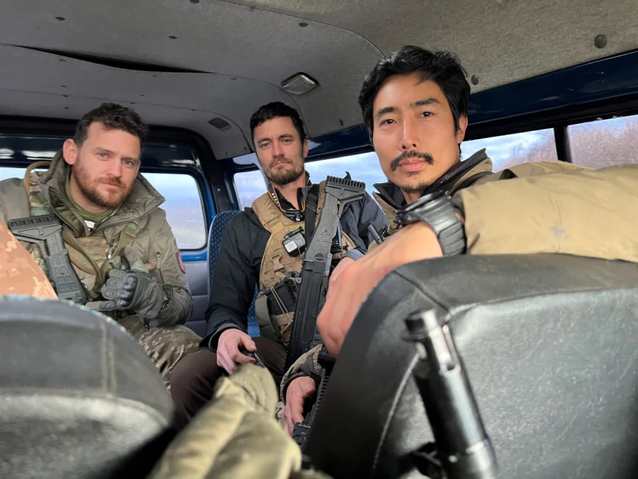 The company of the Korean special forces on the battlefield consists mainly of American and British legionnaires. (Фото: DR)