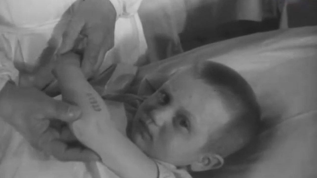 Скриншот із радянського документального фільму