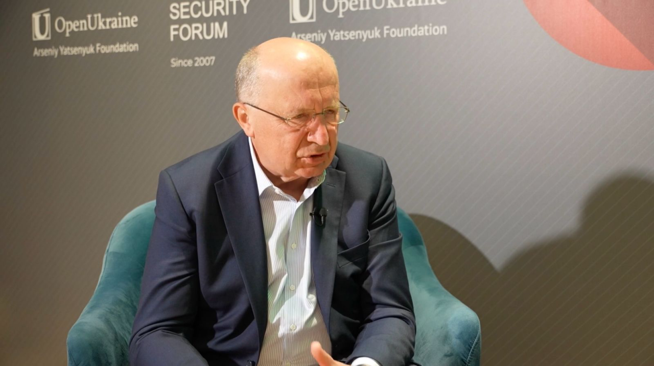 EU Commissioner for Defence and Space Andrius Kubilius (Фото: NV)