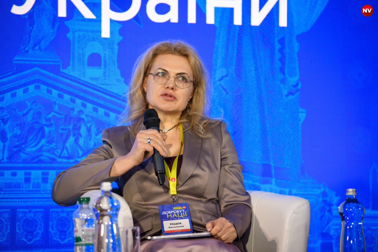 Надія Васильєва, старша радниця Marsh McLennan та Oliver Wyman (Фото: Сергій Канциренко / NV)