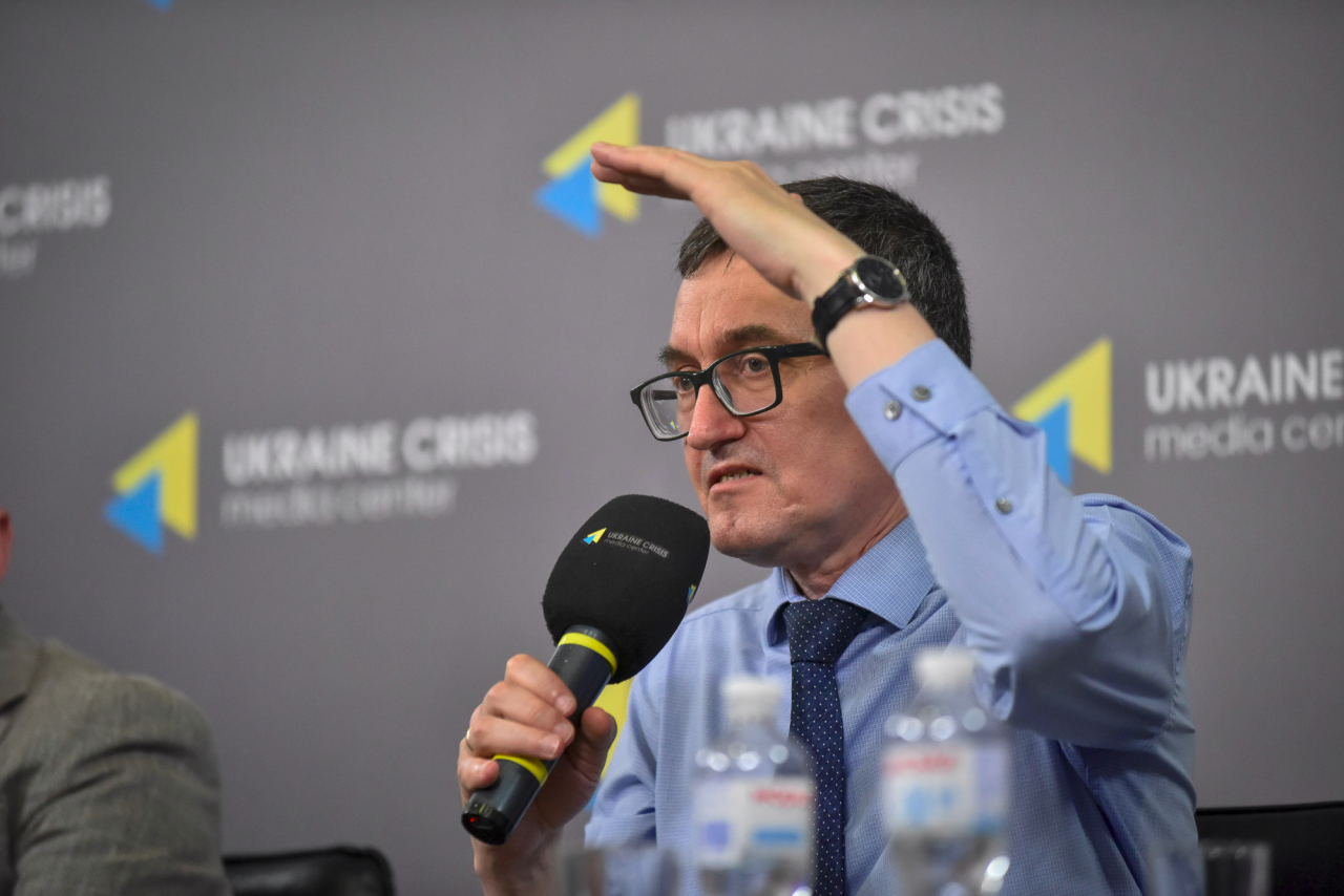 Старший науковий співробітник НДІ вивчення проблем злочинності імені академіка В.В. Сташиса НАПрН України Микола Пашковський (Фото: Центр громадянських свобод)