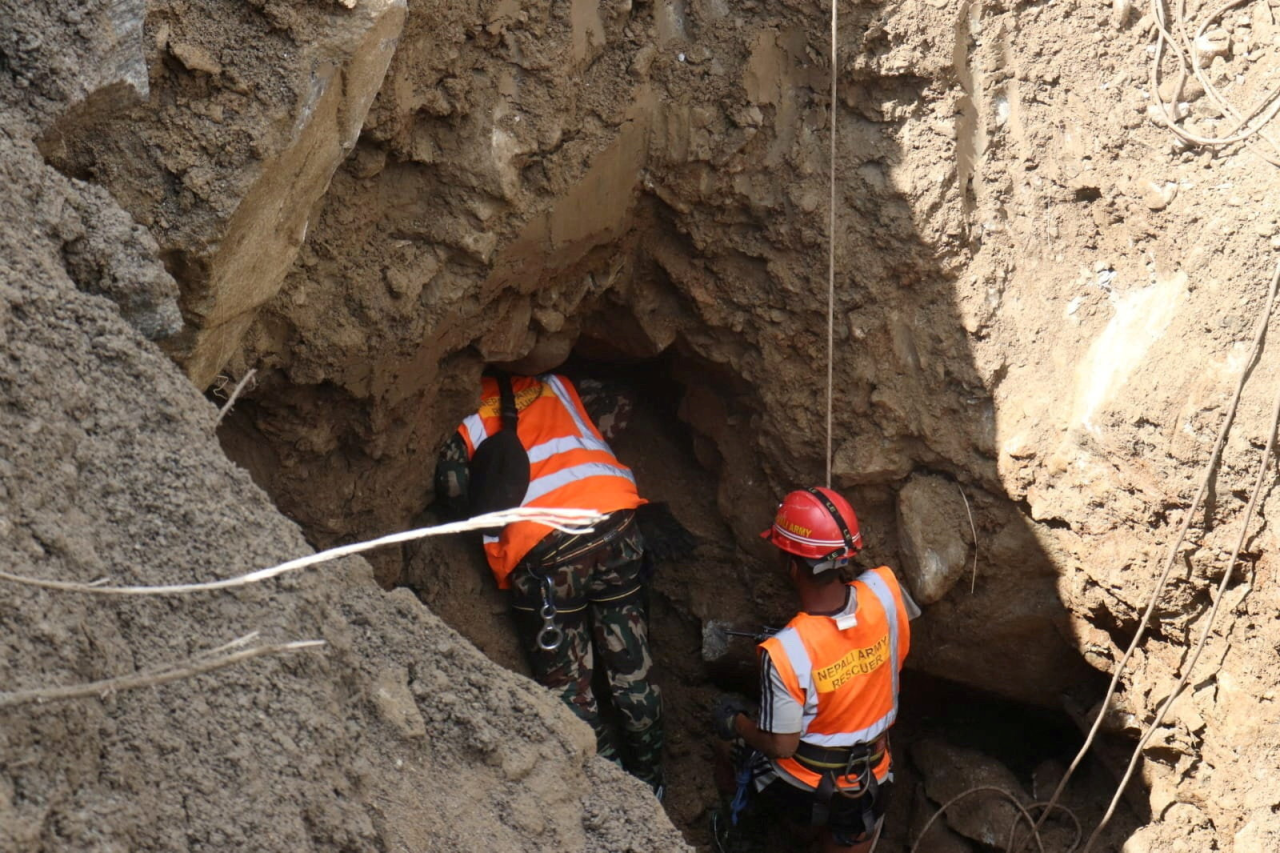 Nepal Army/Handout via REUTERS