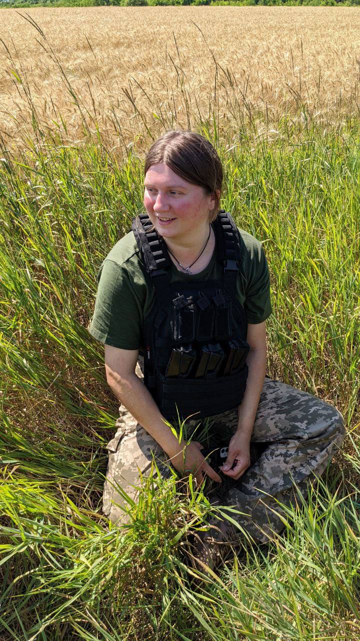 Олена Савьолова у 24 роки підписала контракт зі Збройними силами України (Фото: Надано Оленою Савьоловою)