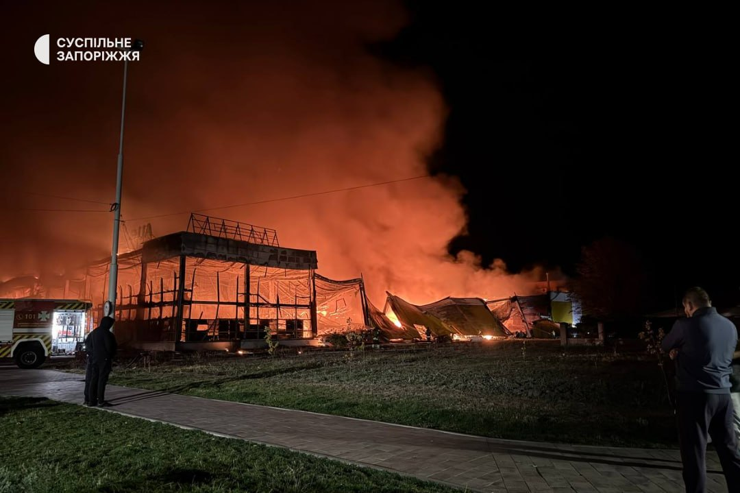 The aftermath of strike on Zaporizhzhya shopping center, Sept. 17, 2026 (Фото: Suspilne Zaporizhzhya)
